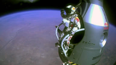 Mit diesem Sprung wurde Baumgartner weltberühmt