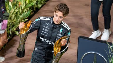 Fahrer des Tages: Singapur-Champion George Russell