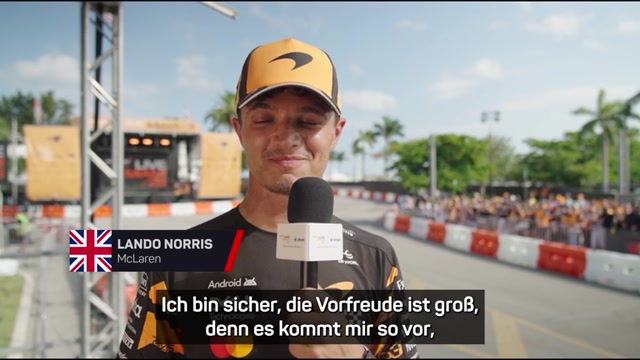 Norris freut sich auf F1-Rückkehr in Miami