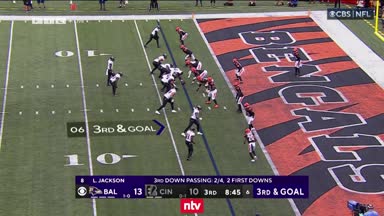 Mark Andrews baut die Ravens-Führung aus