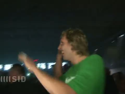 Nowitzki wird in Würzburg gefeiert