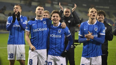 Genk feiert bitteren Sieg Genk feiert bitteren Sieg