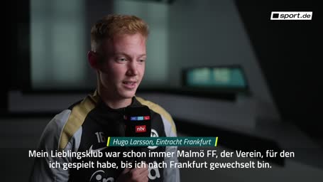 Frankfurts Larsson flirtet mit der Champions League