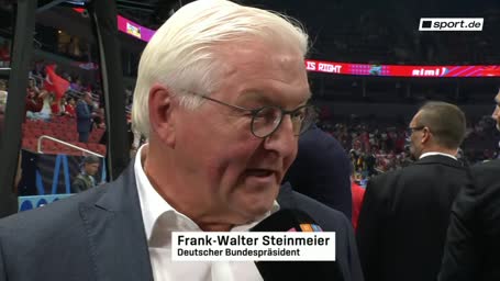 Steinmeier: DBB hat "ganz Deutschland begeistert"
