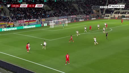 Hier geht Luxemburg beinahe in Führung