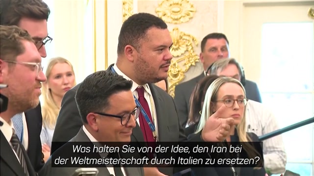 Ersetzt Italien Iran bei der WM? Das sagt Donald Trump