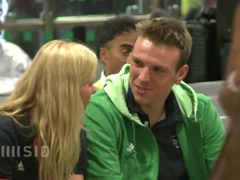 Großer Empfang in London für Steffen, Biedermann und Co.