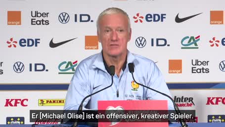 Deschamps schwärmt von Olise