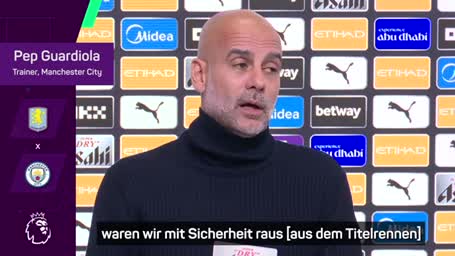 Guardiola: "Alle wissen immer genau, was passiert"