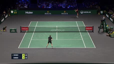 Highlights: Zverev geht gegen Sinner unter
