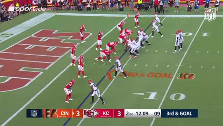 Bengals-WR Iosivas zaubert in der Endzone