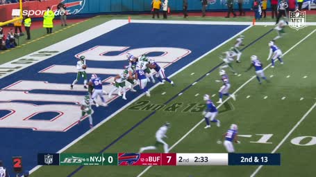 Rodgers kassiert einen Safety