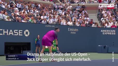 Sinner gewinnt dramatisches Halbfinale