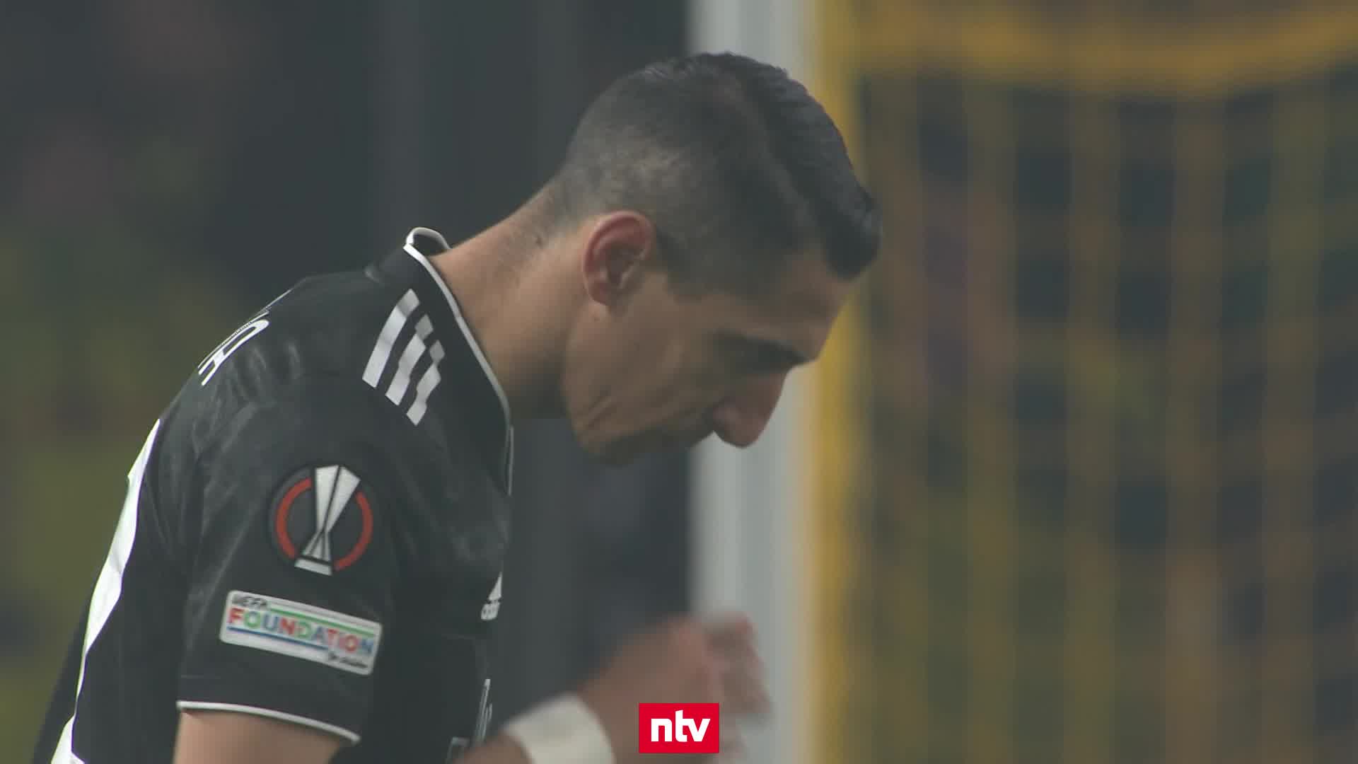 Highlights: Di-Maria-Show bringt Juve ins Achtelfinale der EL