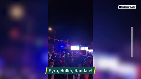 Randale in Rotterdam überschatten VfB-Sieg Randale in Rotterdam überschatten VfB-Sieg