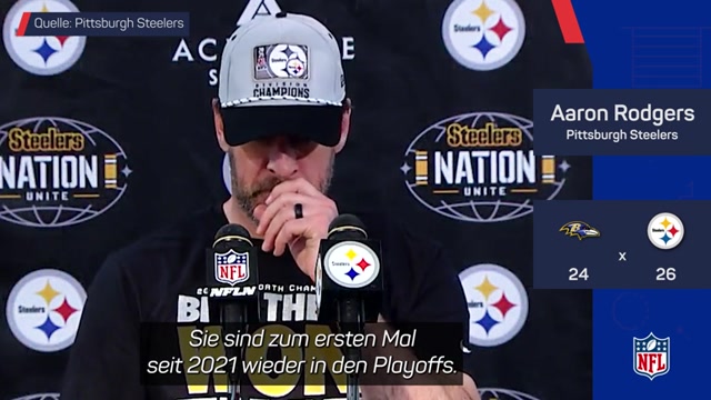 Rodgers "dankbar" nach Einzug in die Playoffs