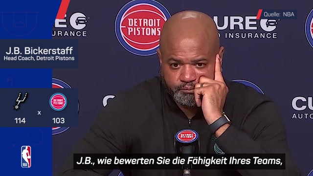Detroit-Coach sinnt auf Revanche gegen Wemby Detroit-Coach sinnt auf Revanche gegen Wemby