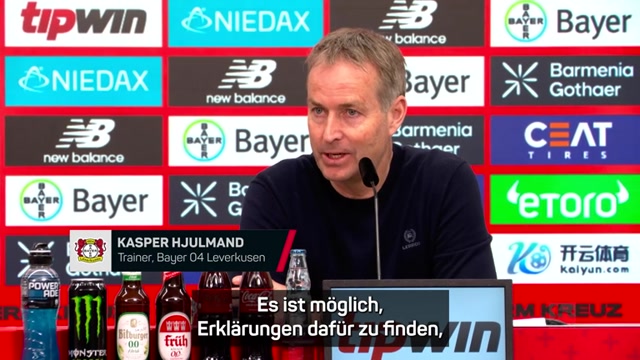 Leverkusen strauchelt: Hjulmand übt Kritik