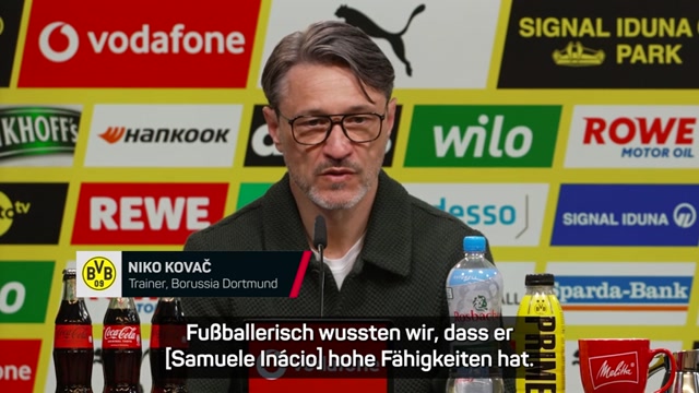 Kovač lobt Inácio: "Belohnt sich selbst"