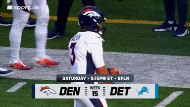 NFL Preview: Lions reisen nach Mile High