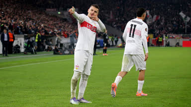 Nübel-Assist und frecher Lupfer: Der VfB legt vor!