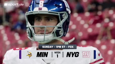 NFL Preview: Daniel Jones unter Druck