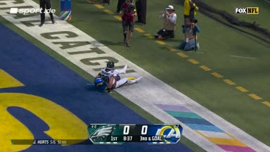 Hurts findet Goedert - Philly jubelt