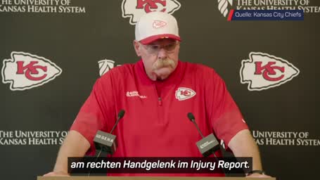 Reid spricht über Mahomes-Verletzung