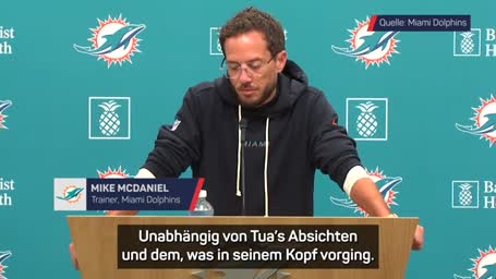 McDaniel kritisiert Tua für Meeting-Eklat