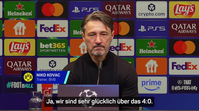 Kovac: Sieg gegen Villarreal "war hochverdient"