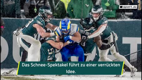 NFL-Star bewertet 50-Euro-Schnee-Kuriosität