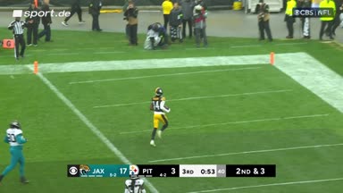 Trubisky bringt die Steelers gegen die Jaguars wieder ran