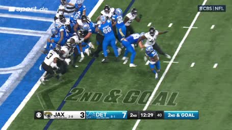 Gibbs im zweiten Anlauf zum Touchdown