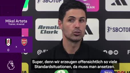 Arteta schwärmt von Trossard