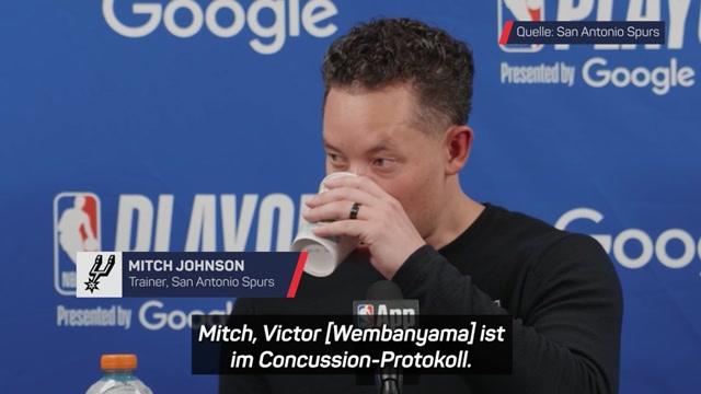 Schock für Spurs: Wembanyama verletzt raus