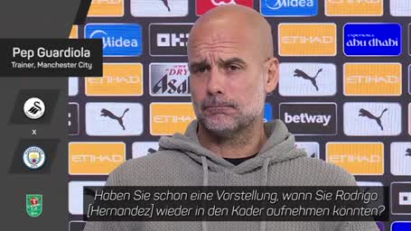 Haaland? Rodri? Guardiola gibt Update