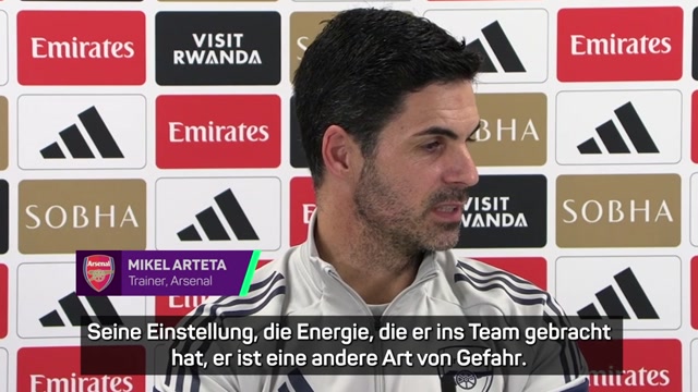 Arteta zu Mandueke: Fan-Kritik war Treibstoff für ihn