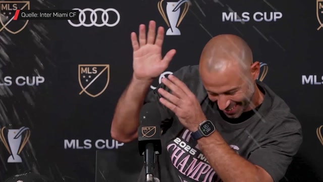 Miami-Trainer bekommt Red-Bull-Dusche Miami-Trainer bekommt Red-Bull-Dusche