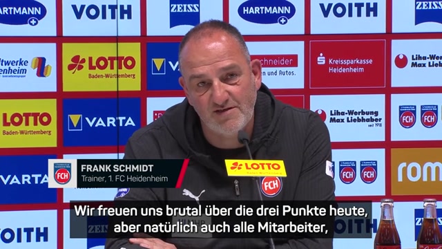 Schmidt mahnt: "Jetzt nicht durchdrehen"