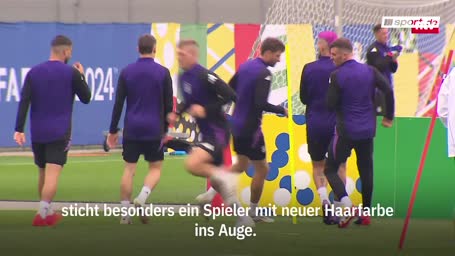 DFB-Star Andrich überrascht mit pinken Haaren