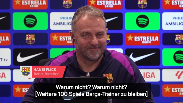100 weitere Spiele bei Barca? Das sagt FLick 100 weitere Spiele bei Barca? Das sagt FLick