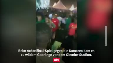 Mehrere Tote durch Massenpanik nach Afrika-Cup-Spiel