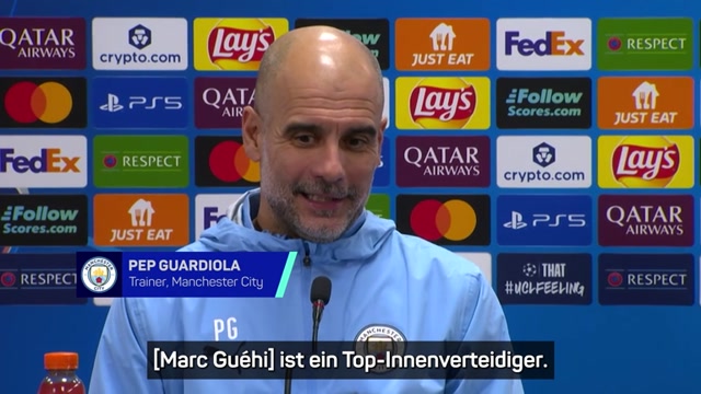 Guardiola lobt Guehi als "Top-Innenverteidiger"