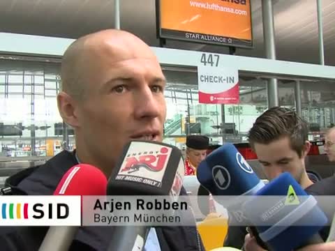 Abflug: Der FC Bayern hat die Nase vorn
