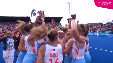 Deutschland geschlagen! So jubeln Hollands Hockey-Frauen