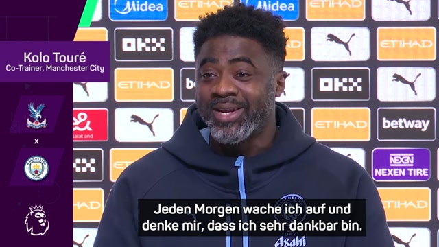 Zusammenarbeit mit Pep? Touré: "Traum wird wahr" Zusammenarbeit mit Pep? Touré: "Traum wird wahr"