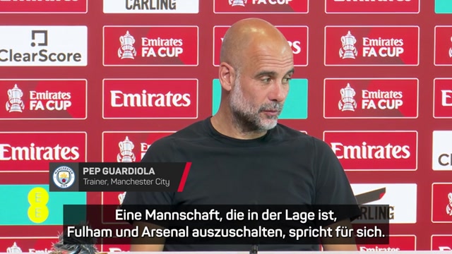 Guardiola: "Ich lebe von Tag zu Tag"